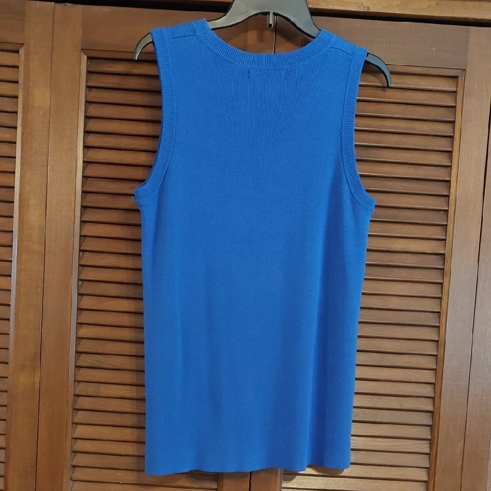 NWT Banana Republic Blue Tank Top - Picture 2 of 7